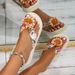 Cross-border European And American Women's Sandals 2026 New Model Bohemian Floral Casual Beach Flat Flip-flops_vogvips.com