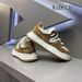 Sneaker Casual Mens Womens Designer Dissolved Sole Board Shoes Fashion Leather Fabric Breathable Height Increased Platfo_vogvips.com