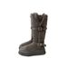 Factory Direct Sale In Stock Gray Boots For Women 2025 Winter New Thick Sole Fleece Lined Thickened Long Tube Snow_vogvips.com