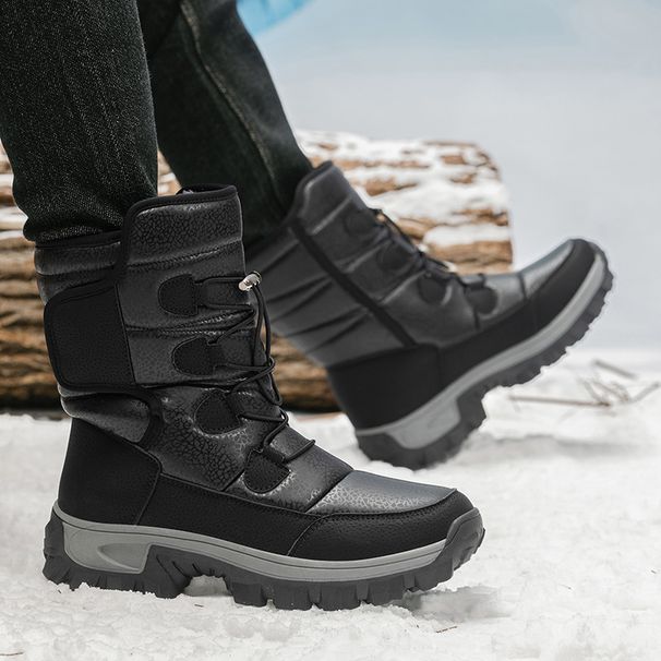Men's And Women's Snow Boots, Men's And Women's Cotton Shoes, Outdoor Shoes, Anti Slip And Warm Boots, Cold Resistant Boots_vogvips.com