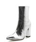 Chunky Heel Pointed-Toe Knee-High Boots – Zip-Up Patent Leather Riding Boots For Women (Black/Silver/Gold, Sizes 35-40)_vogvips.com
