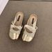 French Flat-bottomed Small Fragrant Bag Head Half Slippers Women's Shoes Wear Evening Wind Mary Jane Single Shoes_vogvips.com