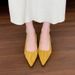 Pointed-toe Ruched High-heeled Shoes For Women, 2025 New Autumn Fashion, Elegant Shallow-cut Stiletto Women's Shoes,_vogvips.com