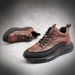 Men's Running Shoes Leather Shoes Athletic Shoes Sneakers Synthetic Breathable Lightweight Sneakers_vogvips.com