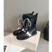 Women Boxing Boots Premium Round Toe Color-Block Double Lace Martin 2025 New Style Elegant Versatile Thick Sole Height-Increasing Boxing_vogvips.com