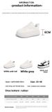 Thick Soled White Shoes For Women 2026 New Style Sponge Cake Spring And Autumn Women's Shoes, Sports Breathable And Casual Soft Soled Height Increasin_vogvips.com
