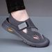 Men's Shoes 2025 Summer New Hollow Breathable Driving Shoes Dad Soft Casual Cave Closed Toe Sandals_vogvips.com