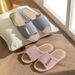 Linen Slippers For Women, Summer Indoor Home Non-Slip Sweat-Absorbing Silent Odor-Resistant Spring And Autumn Couple Home Men's Cotton Linen Fabric_vogvips.com