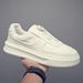 Men's Genuine Leather White Sneakers Platform Breathable Casual Board Shoes Comfortable Lightweight Fashion Trendy Sports_vogvips.com