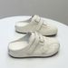 2026 Summer New Style Velcro Closed-Toe Half-Slipper Women's Shoes For Outdoor Wear, Retro_vogvips.com