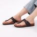 Shevalues Summer Cork Slippers For Men Soft Sole Home Slides With Arch Support Flat Flip Flops Mens Cozy Casual Bedroom_vogvips.com