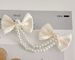 Hole Shoe Flower Accessories Decoration Diy Garden Shoe Buckle Imitation Pearl Chain Tassel Retro_vogvips.com