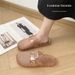 New Women's Summer Outdoor Lightweight And Stylish Transparent Crystal With Thick Soles, -style Closed-toe Mules, Flat Shoes_vogvips.com