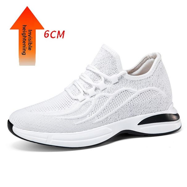 Sky Heightening Shoes Men's Cm With Flying Weaving Sports Casual Shoes Men's Shoes_vogvips.com