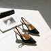 2021 Spring New High Heels, Thin Heel, Pointed Closed Toe, Early Summer Sandals, European And American Fashion, Foreign_vogvips.com