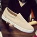 Fashion White Sneakers Men Casual Shoes Slip On Canvas Shoes Men Loafers Comfortable Vulcanized Shoes Mens Trainers Zapatos De Hombre_vogvips.com