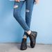 Xinrui 2023 Autumn Winter New Retro Short Soft Sole Comfortable Genuine Leather Flat Casual Single Boots Cotton Shoes_vogvips.com