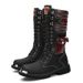 High Top Plus Size Shoes Motorcycle Boots Martin Boots_vogvips.com