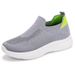 Women's Versatile Spring New Fly-knit Running Breathable Sports Shoes, Comfortable Trendy Women's Shoes With Soft Soles_vogvips.com