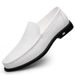 Large Size Multi-color Casual Loafers Men's Casual Little White Shoes Lazy Doudou Shoes_vogvips.com