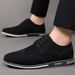 Suitable For All Seasons 2025 Autumn Leather New Brogue Large Size White Sole Widened Carved Anti-Slip Men's Casual Shoes Trendy_vogvips.com