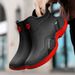 Couple Style Fashionable Casual Rain Shoes Sizes 36-44_vogvips.com
