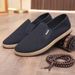 Euro Step 2025 Spring New Old Beijing Men's Cloth Breathable Lightweight Slip-On Casual Non-Slip Soft Sole Elderly Shoes_vogvips.com