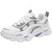 Spring And Autumn Dad For Women, Korean Style Running Color-Block Lightweight Breathable Soft Student Sports Shoes,_vogvips.com