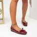 Elegant Burgundy Square-Toe Flat Shoes For Women – Versatile & Stylish For Parties, Events & Daily Wear_vogvips.com