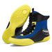 Wrestling Shoes Men's Mid Cut Professional Boxing Shoes Non Slip Wear Resistant Fighting Shoes Fighting Special Training Shoes Muay Thai Sanda Shoes_vogvips.com