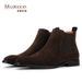 European Warm Series X60108 Men's Martin Ankle British Mid-Top Suede Genuine Leather Boots_vogvips.com