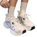 Dad's 2025 Mesh Casual Running And Sports Female Versatile Thick Sole Breathable Shoes Instagram D-4_vogvips.com