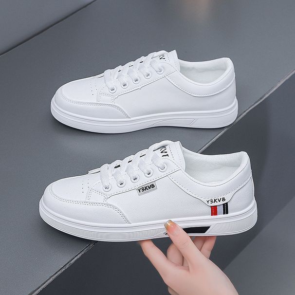 2026 Popular Spring Breathable Lightweight Shoes, Non-slip And Wear-resistant Flat Sneakers, Casual Versatile White For_vogvips.com