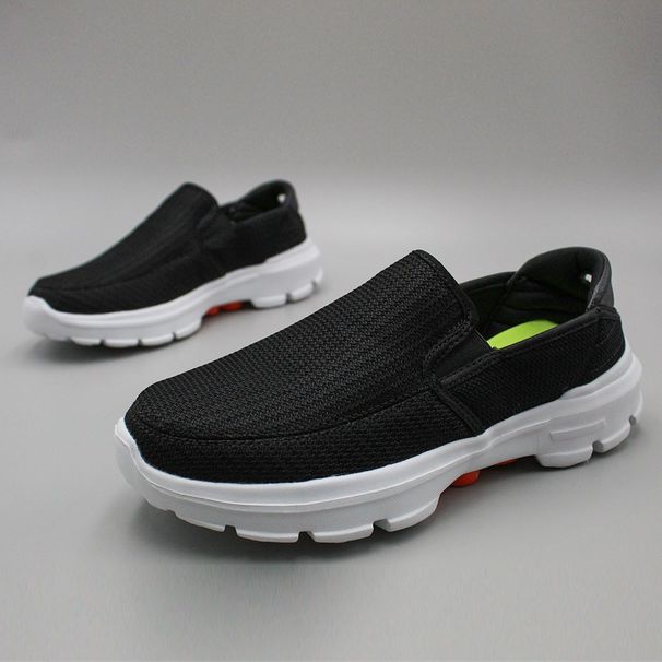 Men's Spring/Summer Traditional Beijing Cloth Slip-On Shoes Ultra Lightweight Breathable Soft Soled Casual Walking Shoes with Mesh Upper_vogvips.com