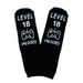 Mid-tube socks casual cotton socks Sole Creative letter non-slip adhesive floor socks game socks_vogvips.com