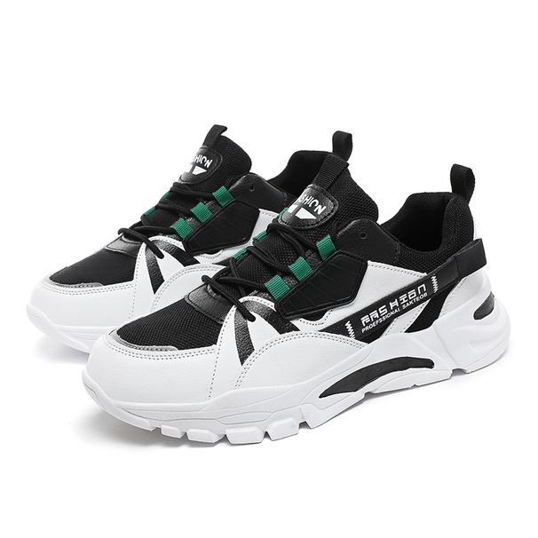 2024 New Breathable Mesh Surface Leisure Running Shoes All Match Youth Sports Shoes Deodorant Soft Soled Men's Shoes_vogvips.com