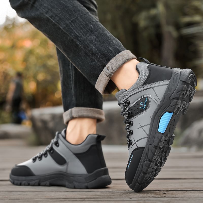 Outdoor Casual Shoes Large Size Men's Shoes Outdoor Hiking Shoes Running Shoes_vogvips.com