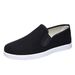 Euro Step Slip-On Old Beijing 2025 New Men's Cloth Thick Sole Non-Slip Dad Breathable Flat Driving Shoes_vogvips.com