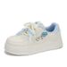 Women's White 2026 Spring/summer New Versatile Niche Cute Flat Sneakers Student Fashion Breathable Casual Shoes_vogvips.com