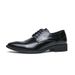 Men's Pointed Toe European And American Business Formal Leather Fashion Versatile Casual Derby Shoes Cross-Border Large_vogvips.com