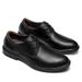 Men's Small Leather Shoes Dress Casual Soft Skin Pointed Casual Shoes_vogvips.com