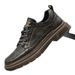 Regal Footwear 2025 New Large Size 46 Leather Summer British Business Casual Men's Work Shoes Low-top Martin Boots_vogvips.com