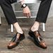 Euro Step Large Size 48 Polished Color Men's Fashion Formal Pointed Toe Brogue Carved Business Leather Shoes For Men_vogvips.com