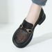 Mesh Women's Shoes Breathable Hollow Loafers Casual One-pedal Flat Mesh Small Leather Shoes_vogvips.com