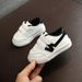 Spring And Autumn 0-3 Years Old 2 Baby Toddler Boys Sports Girls' White Breathable Infant Board Running Shoes_vogvips.com
