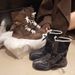 Women Boxing Boots Round Toe 2025 Martin Women's Short Boots German Training Casual Sports Autumn New Mid-Calf Western Boxing_vogvips.com