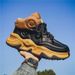Men's Spring New Style Niche Design, Durable And Fashionable Dad Shoes, Trendy Men's Thick Soled High Rise Leather_vogvips.com