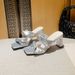 Women's High Heeled Sandals Chunky Heel French Style Open Toe Outdoor Wear One Strap 2026 New_vogvips.com