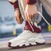 new mid cut men's shoes trendy and versatile fashion thick soled shoes non slip breathable wear resistant shock absorbing casual sports shoes_vogvips.com