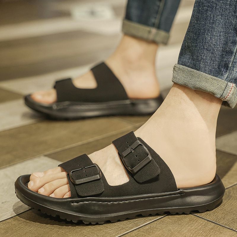 2025 Summer New Slippers For Men, Anti Slip And Wear Resistant, High End Trendy Brand, Stepping On Shit Feel, Outdoor_vogvips.com